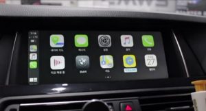 BMW5 (F10) 풀스크린 , 풀디지털 고해상도 애플카플레이 인터페이스 빌드 업 !
