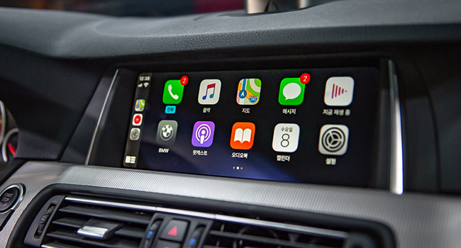 2016년식 BMW M5 (NBT시스템) Apple카플레이 & 안드로이드 오토 설치