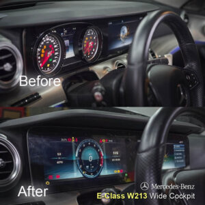 W213 Change from Analo to Digital instrument Cluster