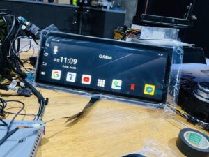 벤츠 S클래스 W222에 안드로이드13 큐로이 테스트