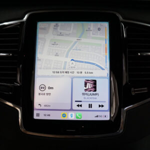 볼보 xc90 무선 카플레이 풀스크린 전체화면